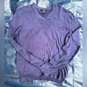 Banana republic purple sweater